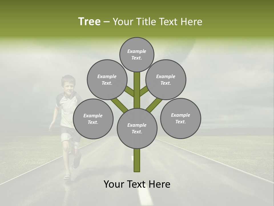 Concept Cyclone Fear PowerPoint Template