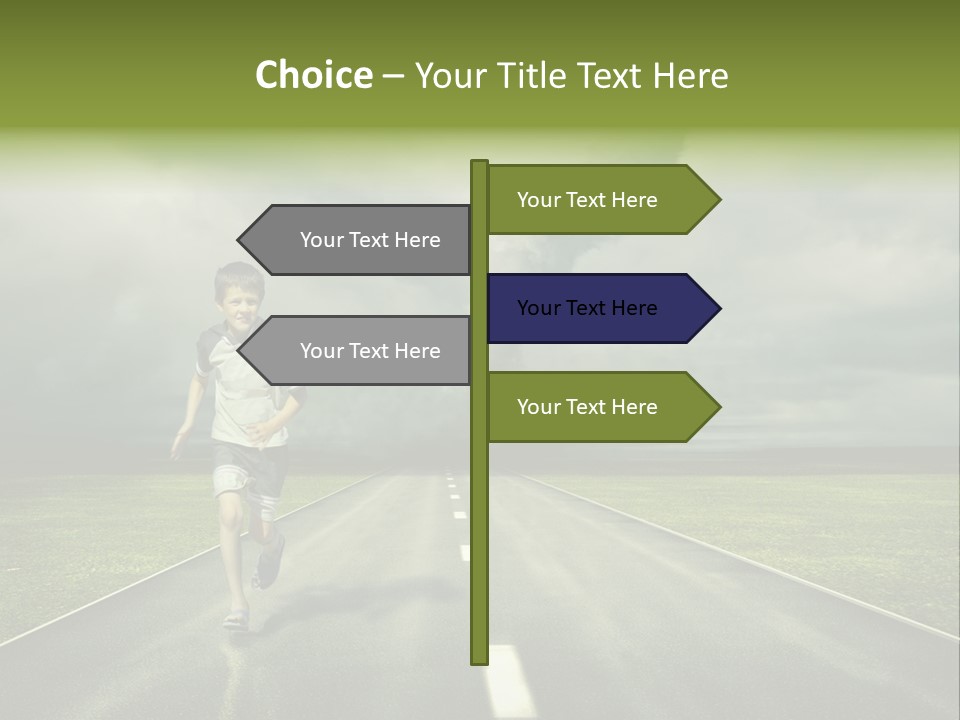 Concept Cyclone Fear PowerPoint Template