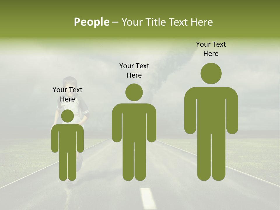 Concept Cyclone Fear PowerPoint Template