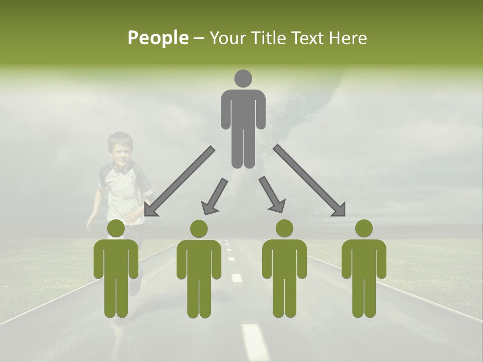 Concept Cyclone Fear PowerPoint Template