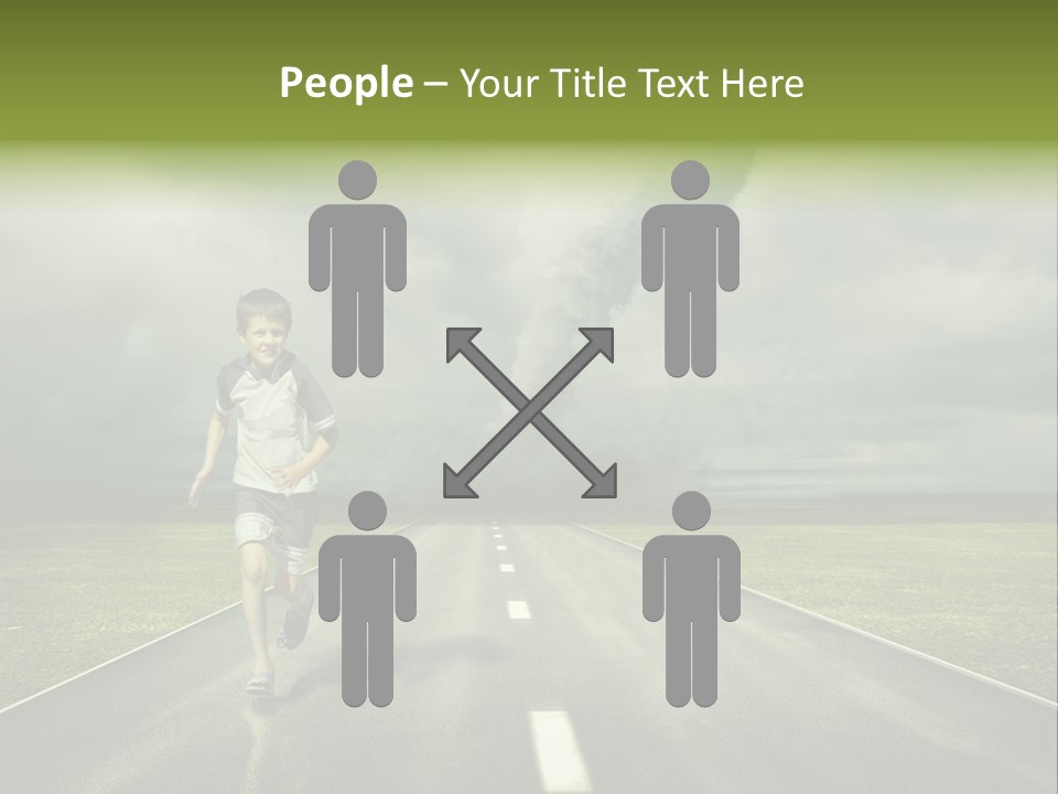 Concept Cyclone Fear PowerPoint Template