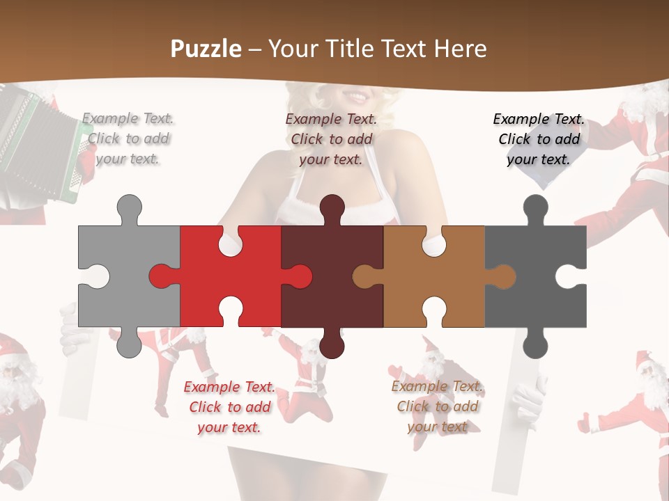 Happy Fully Man PowerPoint Template