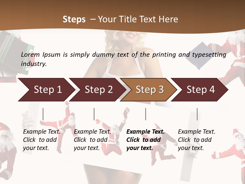 Happy Fully Man PowerPoint Template