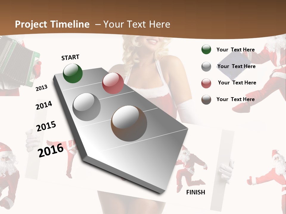 Happy Fully Man PowerPoint Template
