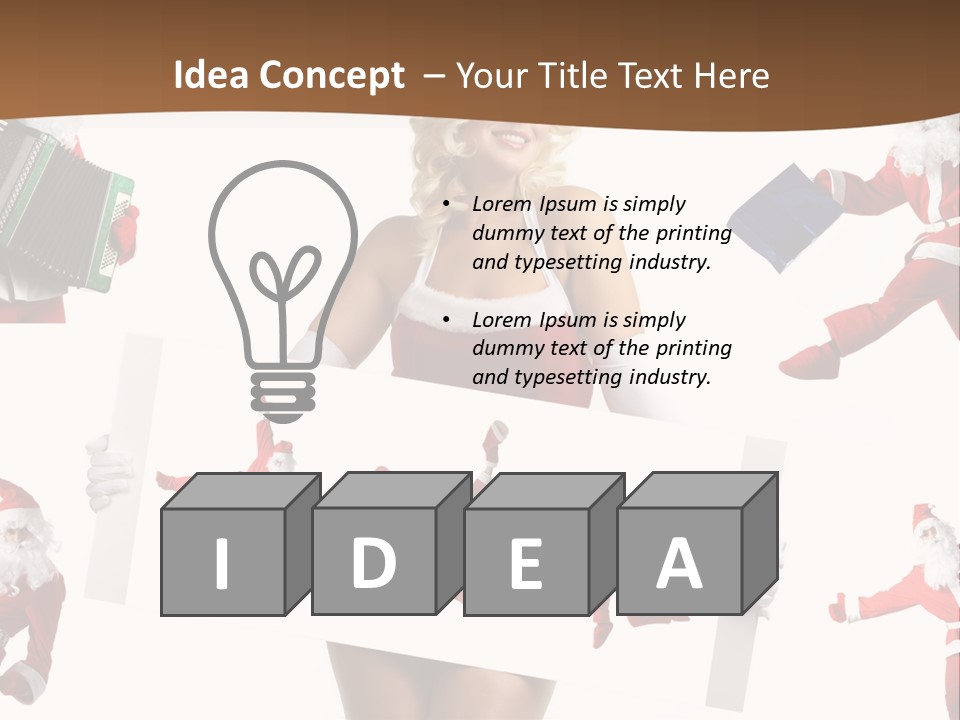 Happy Fully Man PowerPoint Template