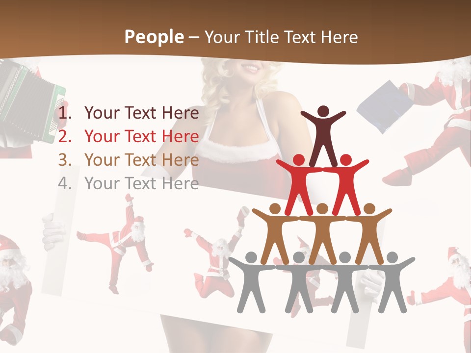 Happy Fully Man PowerPoint Template