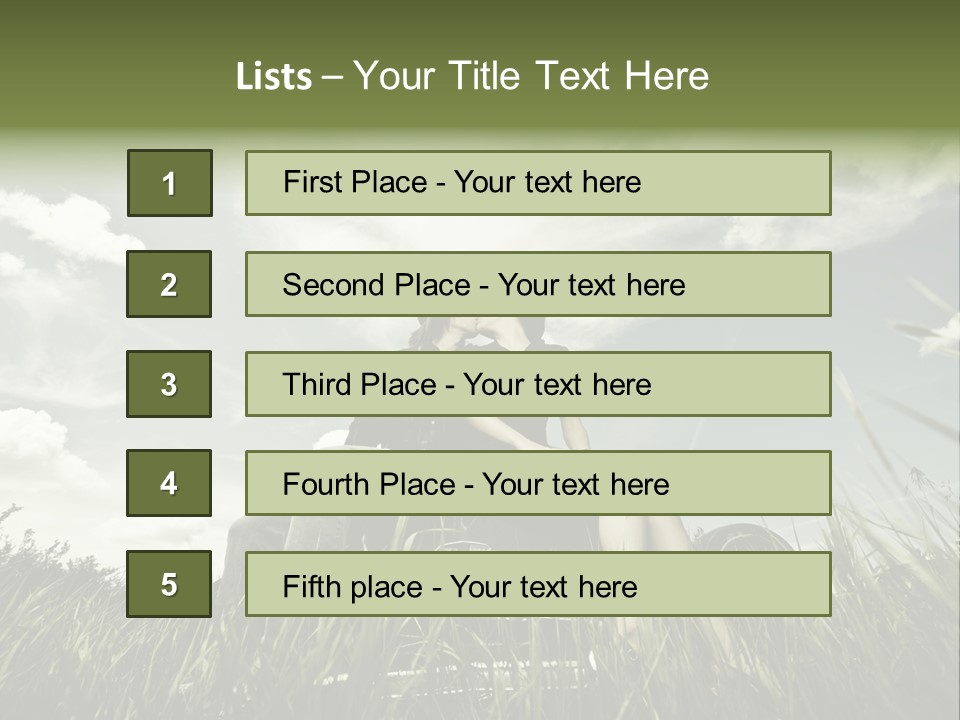 Kiss Beauty Old PowerPoint Template