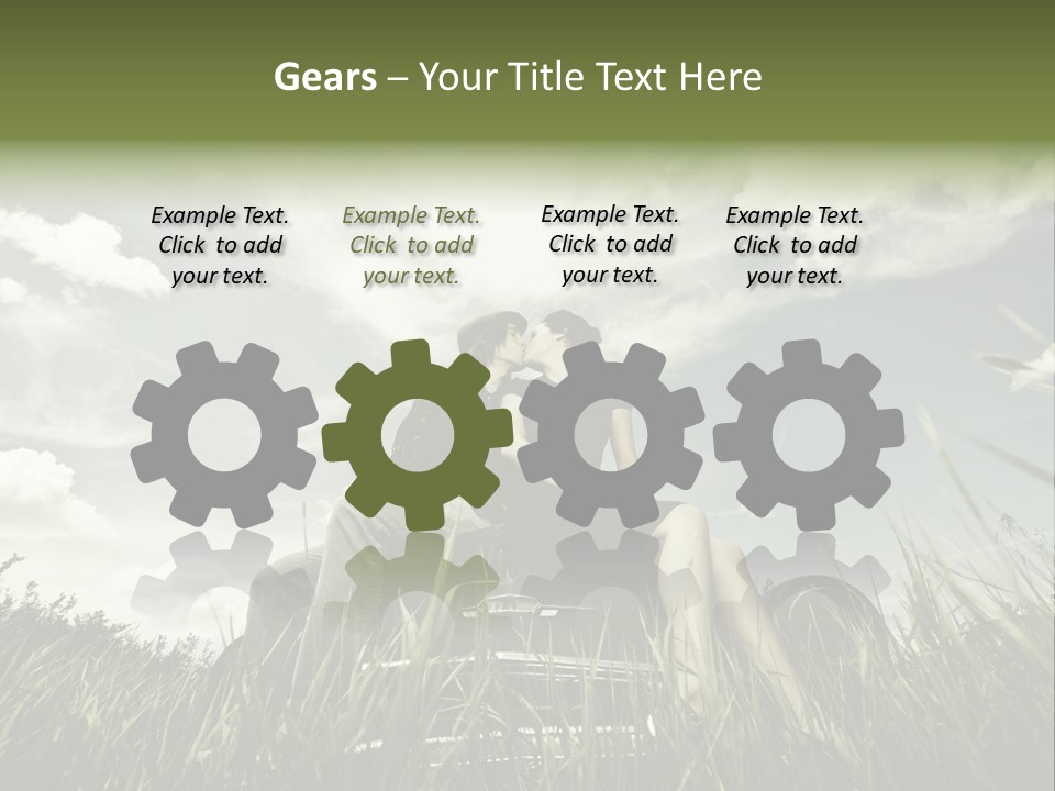 Kiss Beauty Old PowerPoint Template