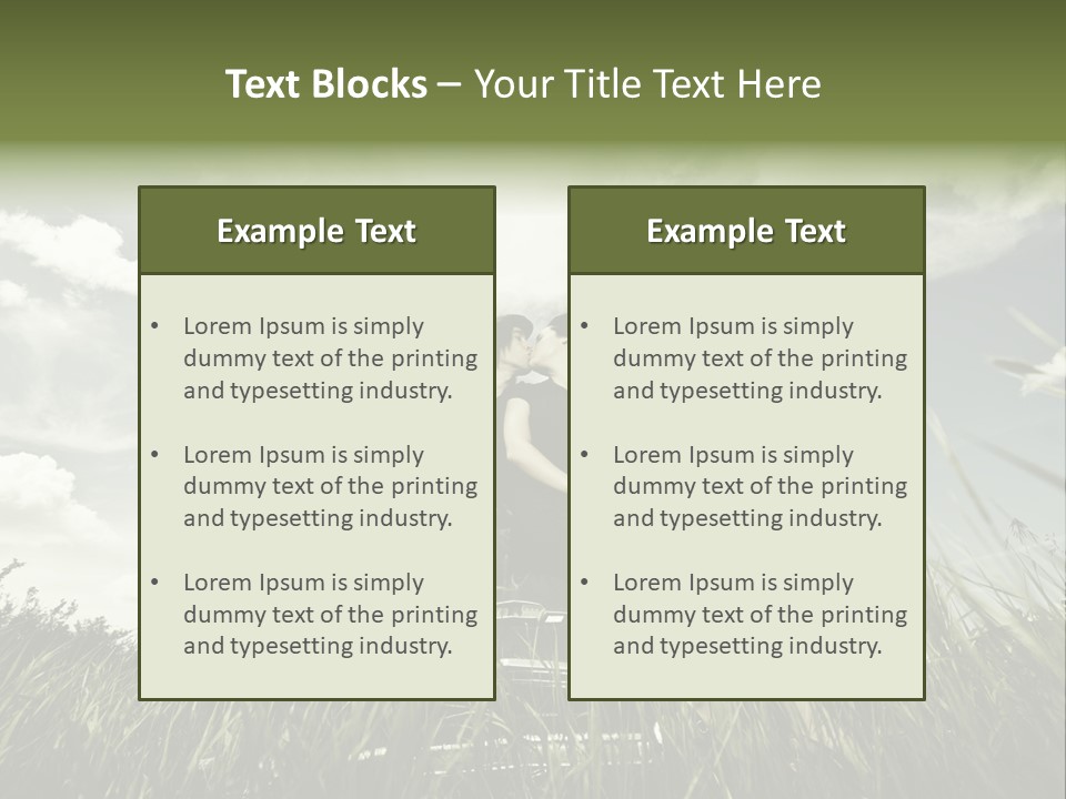 Kiss Beauty Old PowerPoint Template