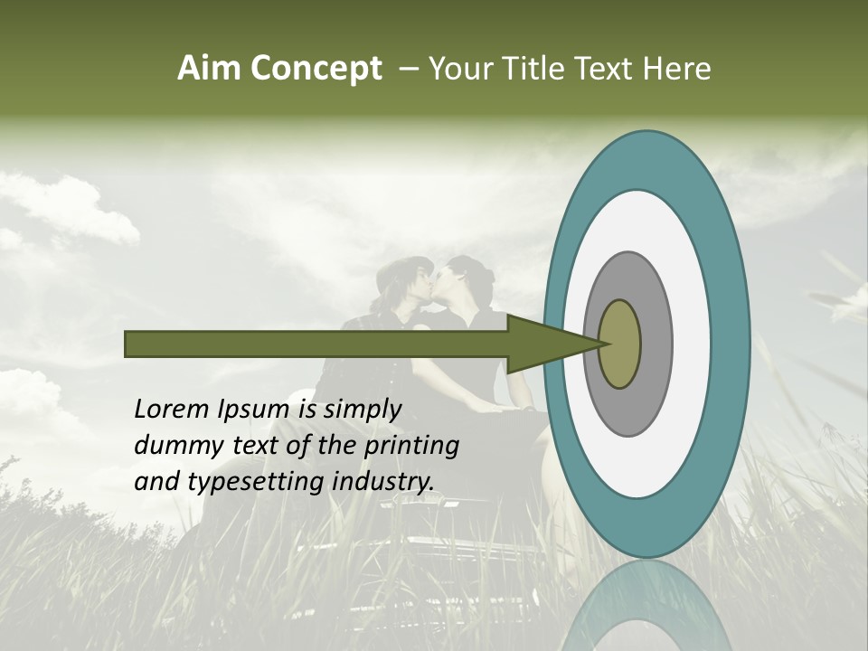 Kiss Beauty Old PowerPoint Template