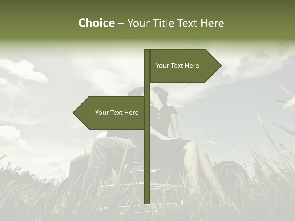 Kiss Beauty Old PowerPoint Template