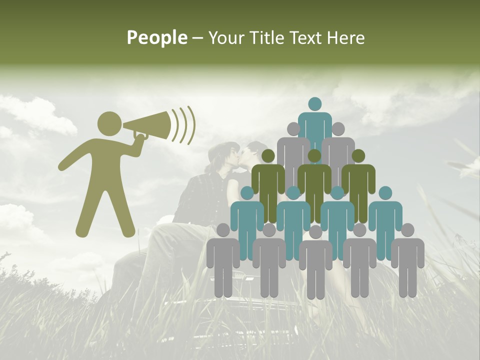 Kiss Beauty Old PowerPoint Template