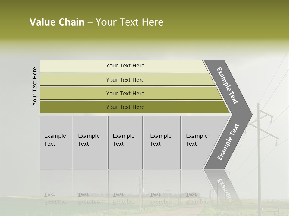 Field Tornado Clouds PowerPoint Template