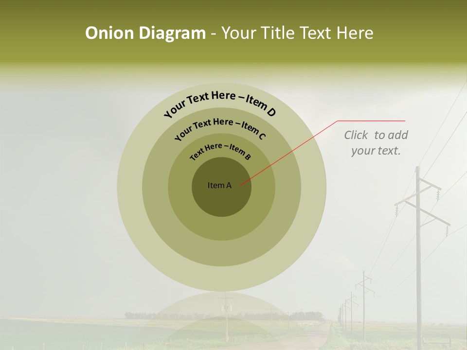 Field Tornado Clouds PowerPoint Template