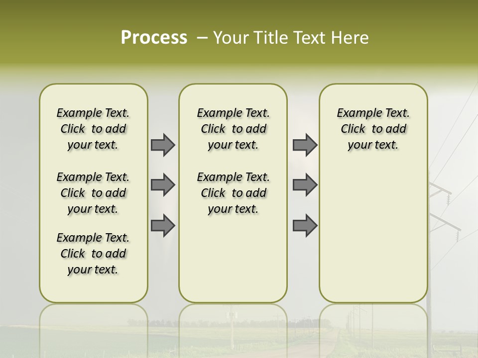 Field Tornado Clouds PowerPoint Template