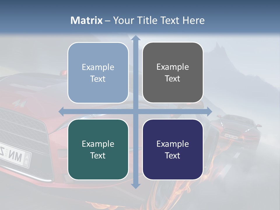 Motion Road Car PowerPoint Template