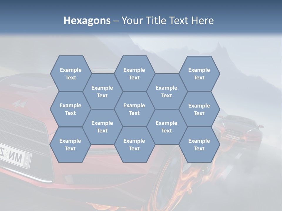 Motion Road Car PowerPoint Template