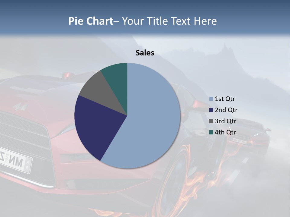 Motion Road Car PowerPoint Template