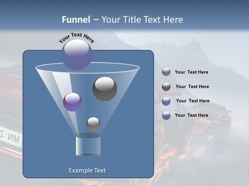 Motion Road Car PowerPoint Template