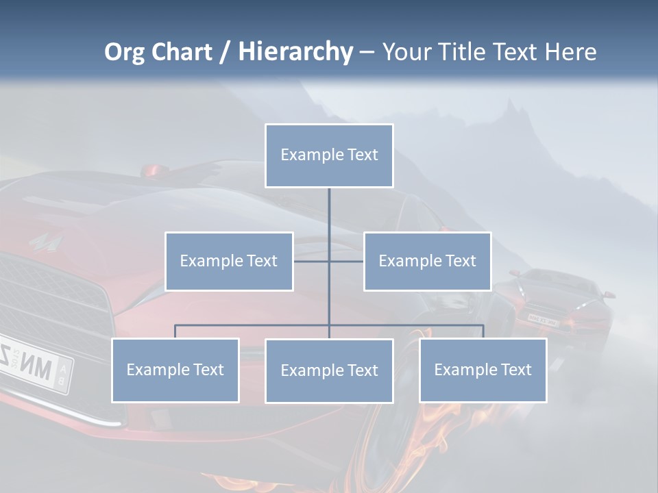 Motion Road Car PowerPoint Template
