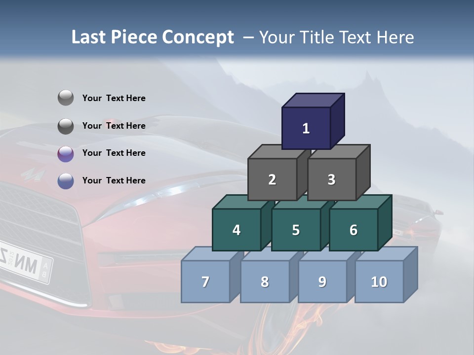 Motion Road Car PowerPoint Template