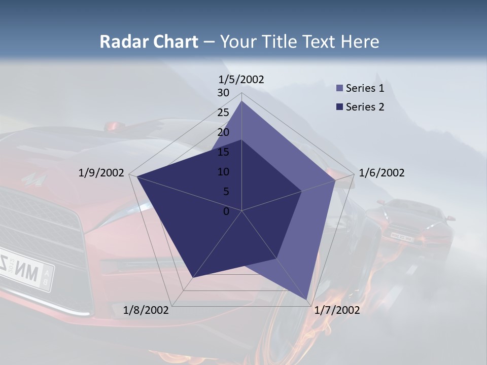 Motion Road Car PowerPoint Template