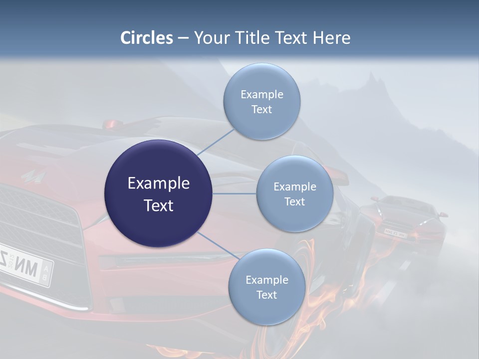 Motion Road Car PowerPoint Template