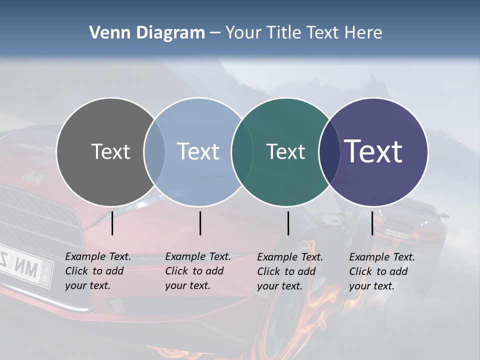 Motion Road Car PowerPoint Template