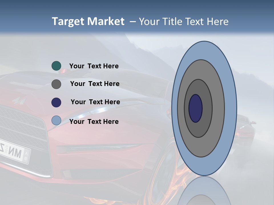 Motion Road Car PowerPoint Template