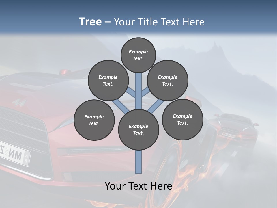 Motion Road Car PowerPoint Template