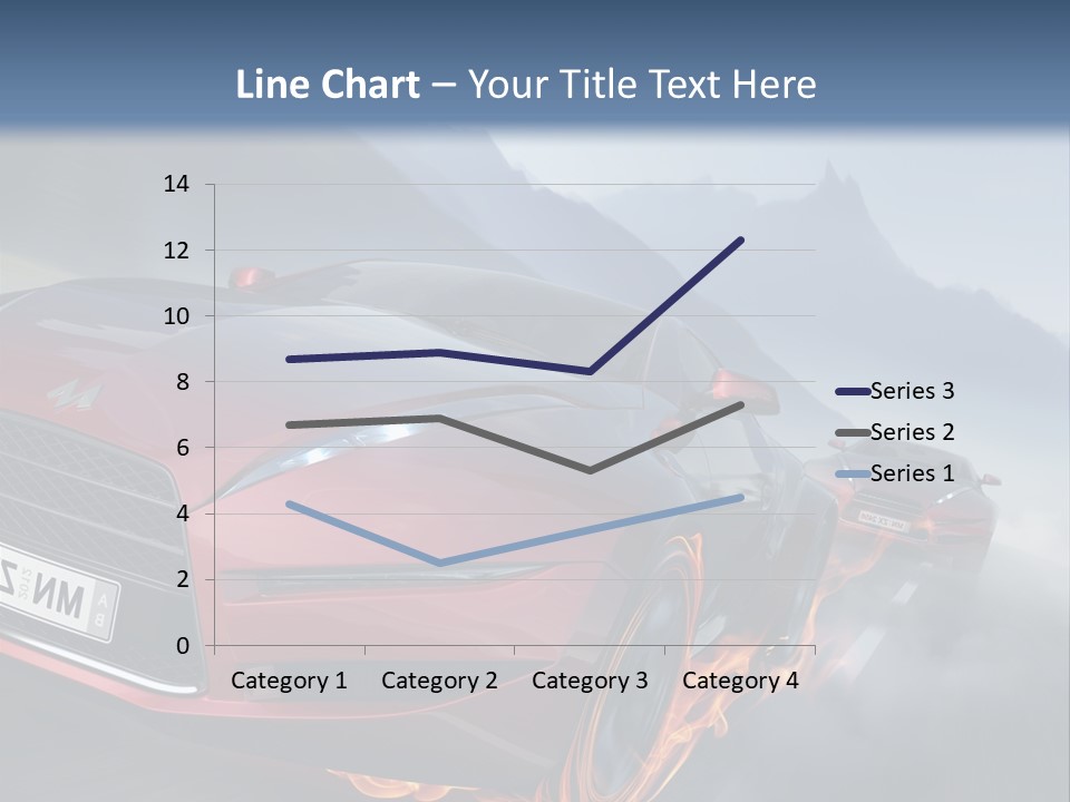 Motion Road Car PowerPoint Template