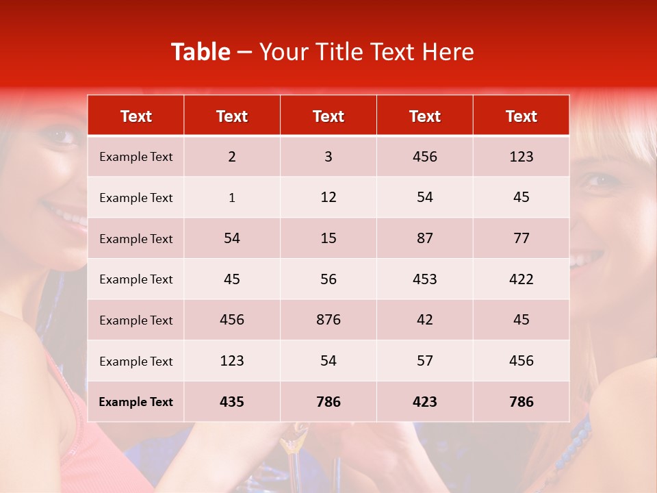 Successful Christmas Partying PowerPoint Template