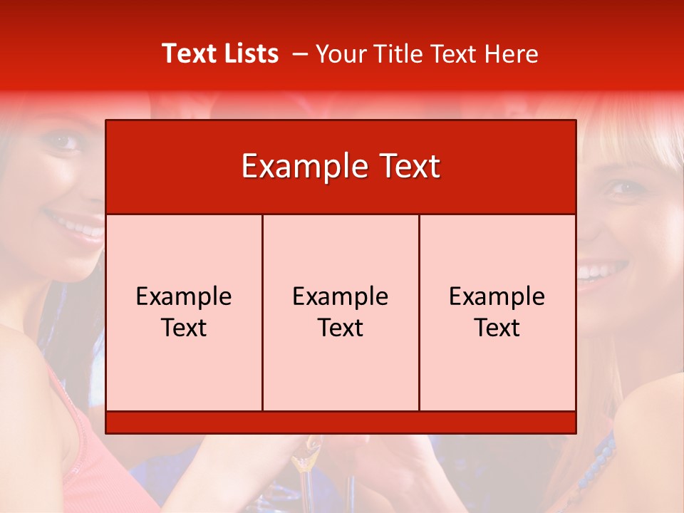 Successful Christmas Partying PowerPoint Template