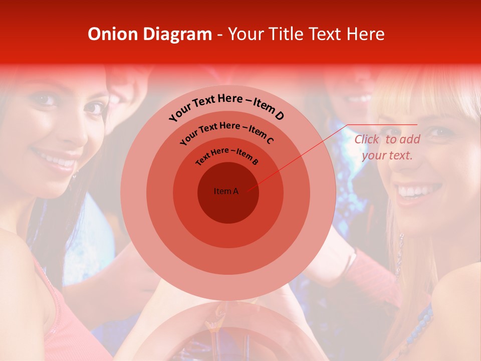 Successful Christmas Partying PowerPoint Template