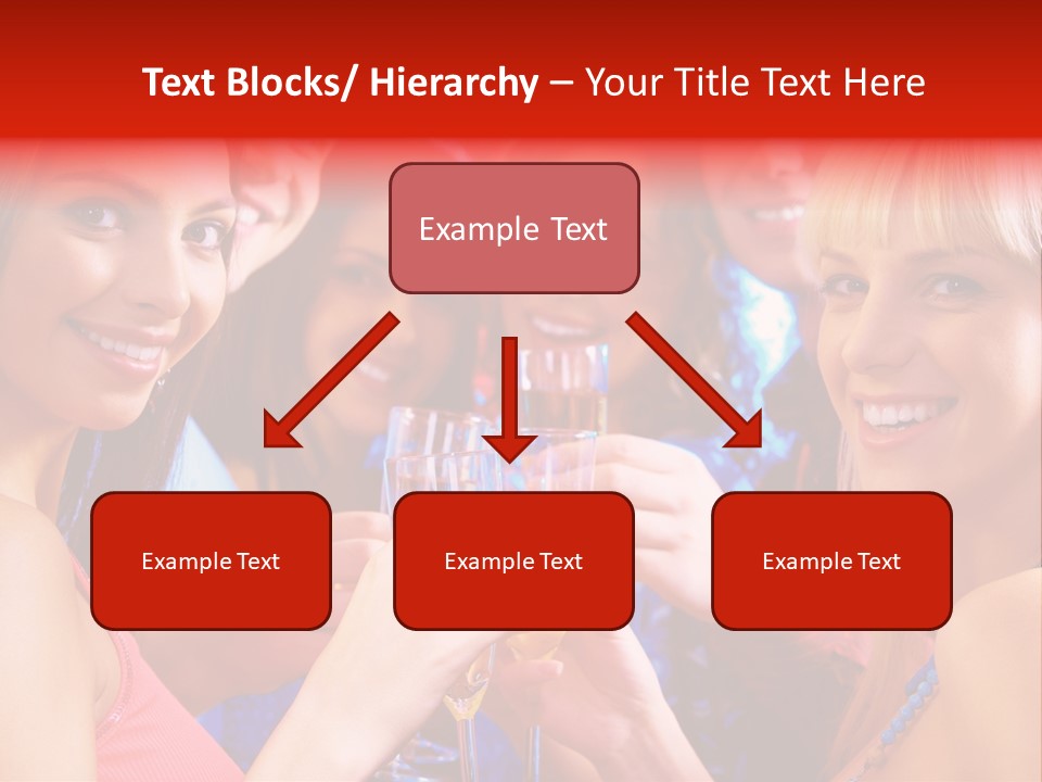 Successful Christmas Partying PowerPoint Template