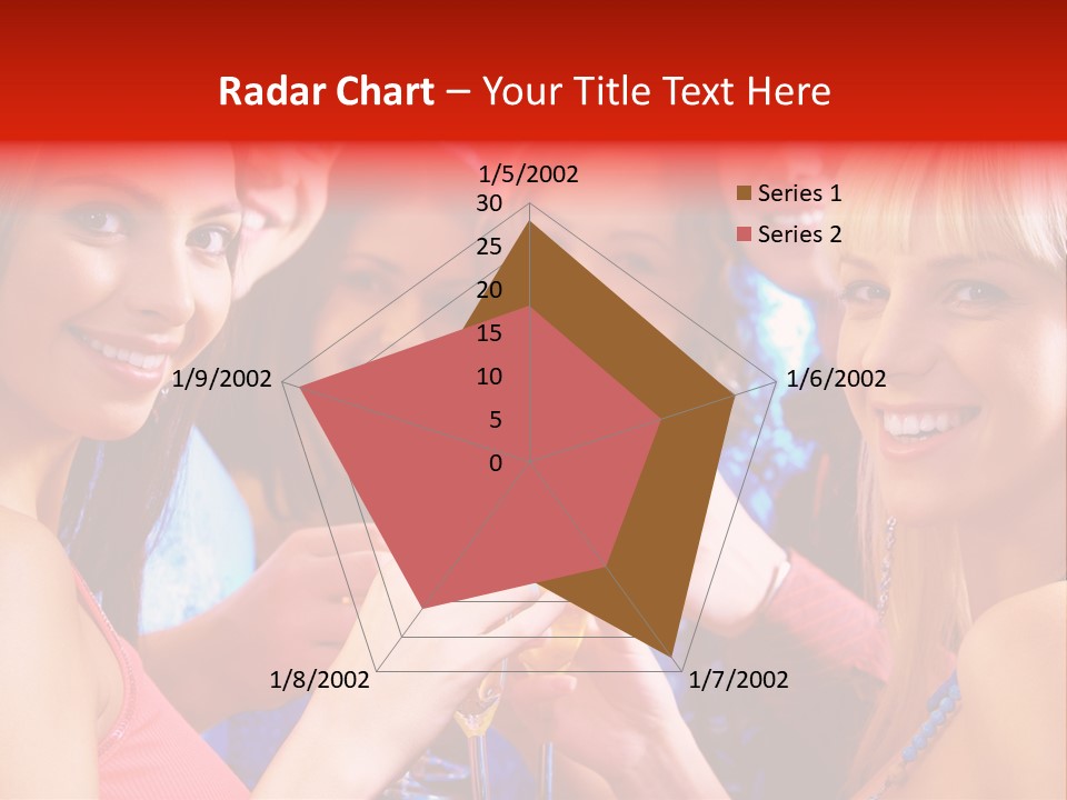 Successful Christmas Partying PowerPoint Template