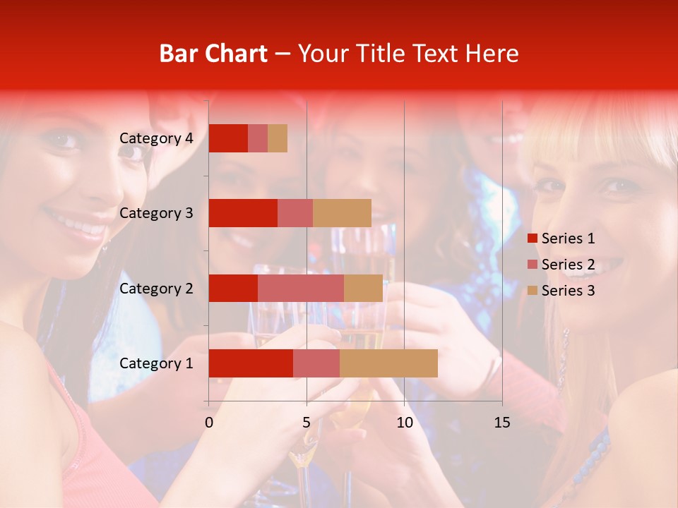 Successful Christmas Partying PowerPoint Template