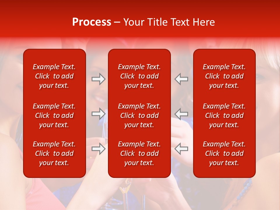 Successful Christmas Partying PowerPoint Template