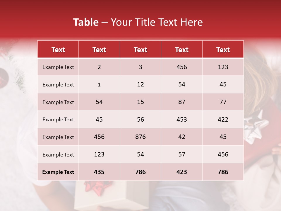 Bauble Decoration Beautiful PowerPoint Template