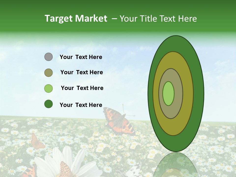 Chamomile Botany Aromatherapy PowerPoint Template