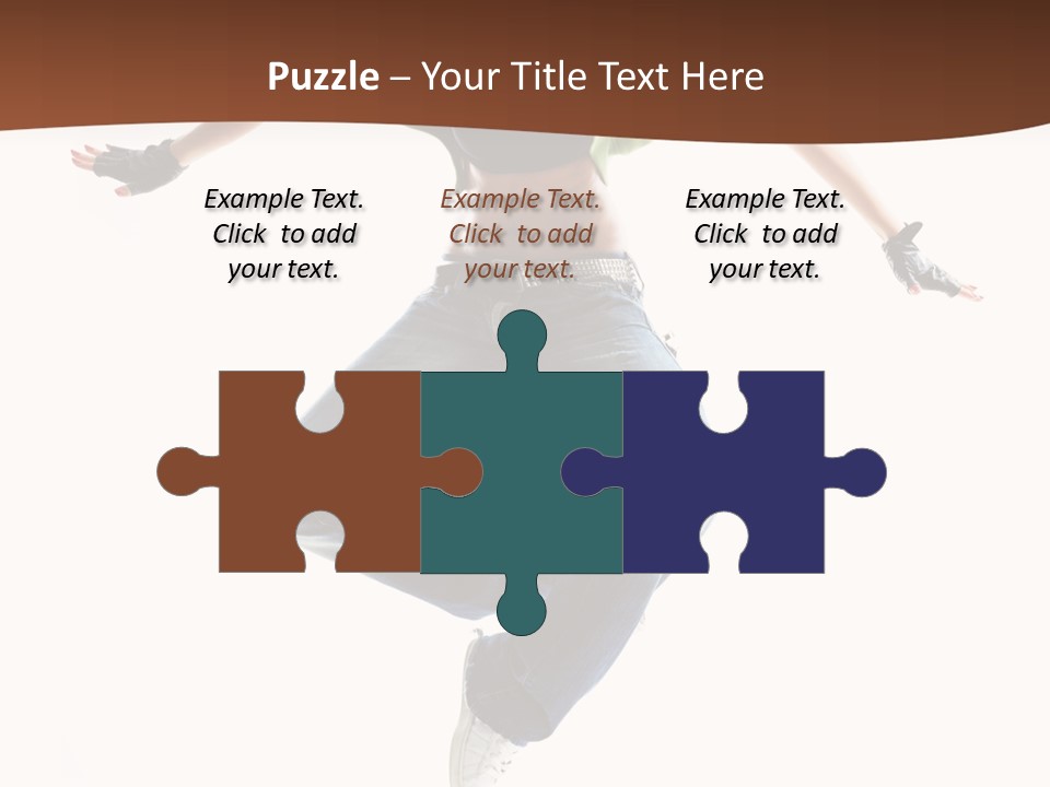 Balance Teenager Performance PowerPoint Template