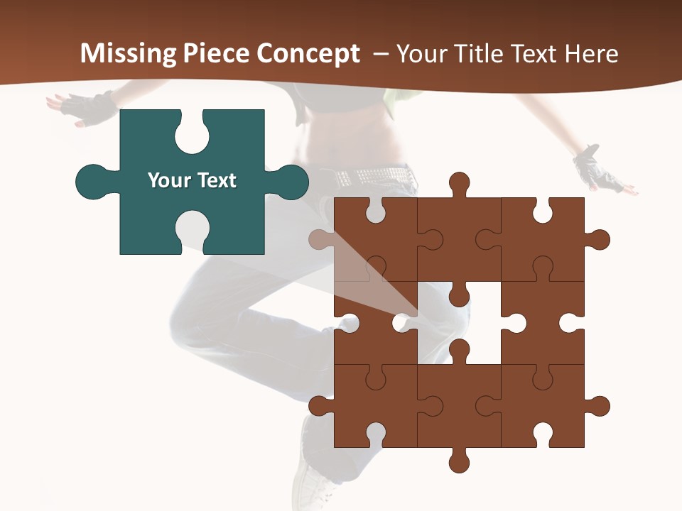 Balance Teenager Performance PowerPoint Template