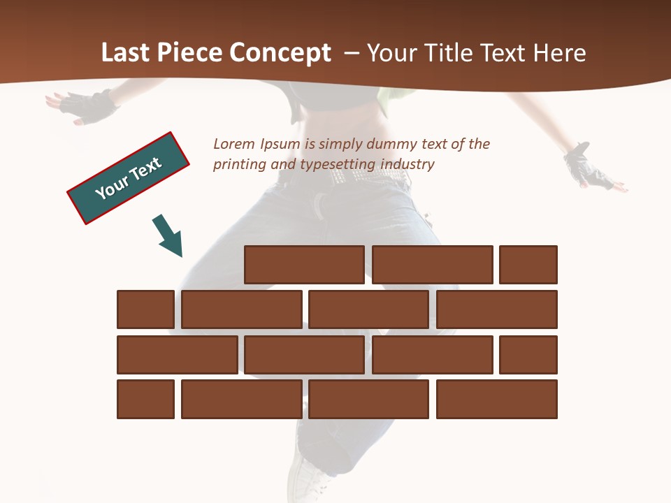 Balance Teenager Performance PowerPoint Template