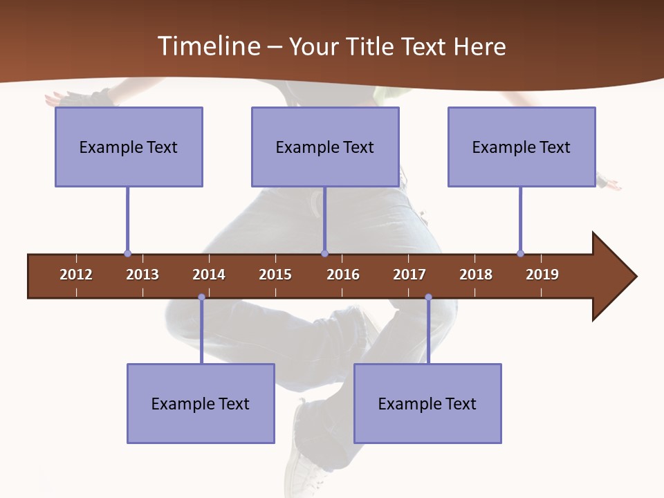 Balance Teenager Performance PowerPoint Template