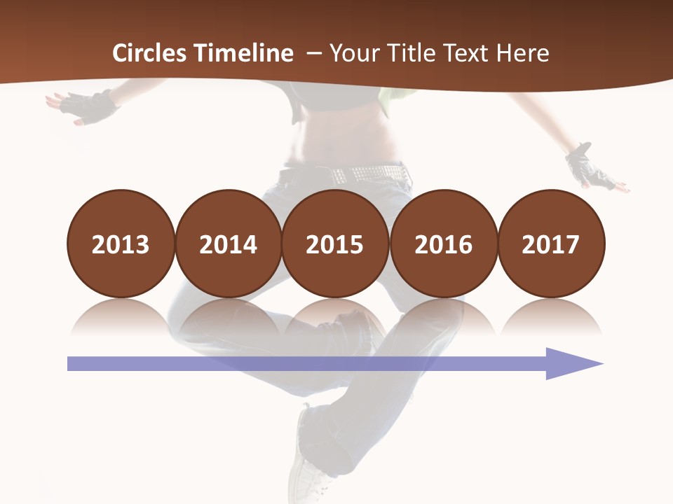 Balance Teenager Performance PowerPoint Template