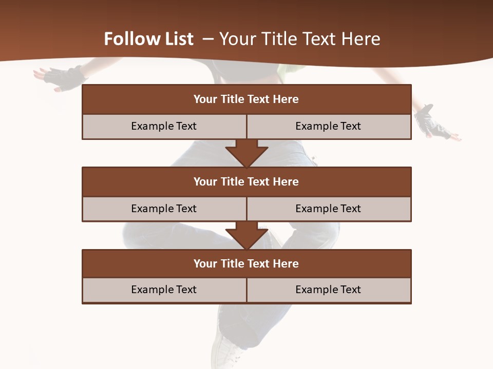 Balance Teenager Performance PowerPoint Template