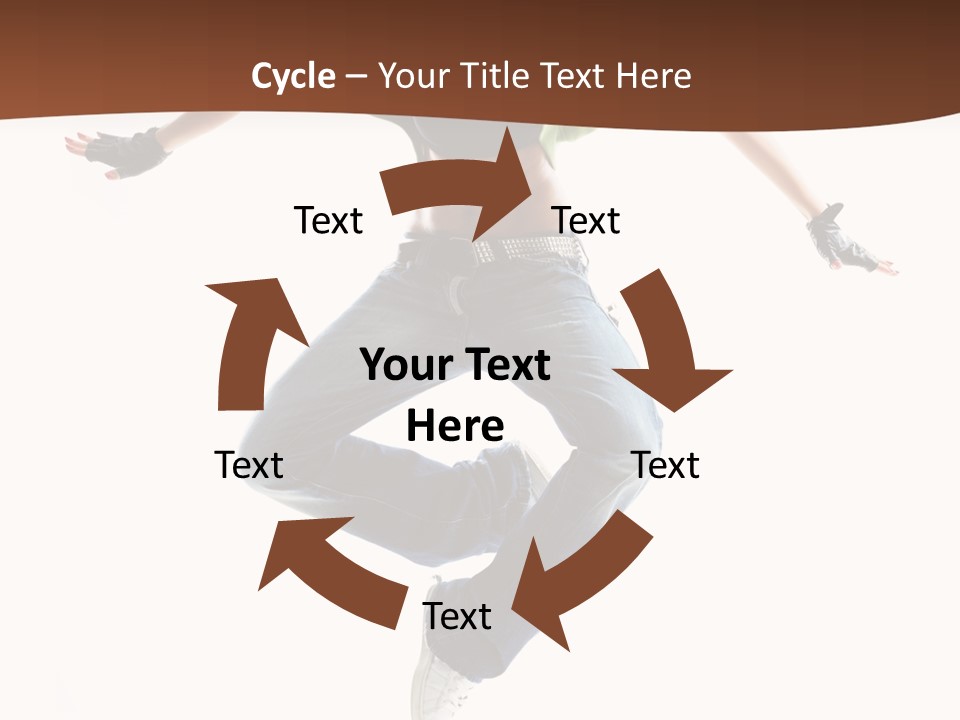 Balance Teenager Performance PowerPoint Template