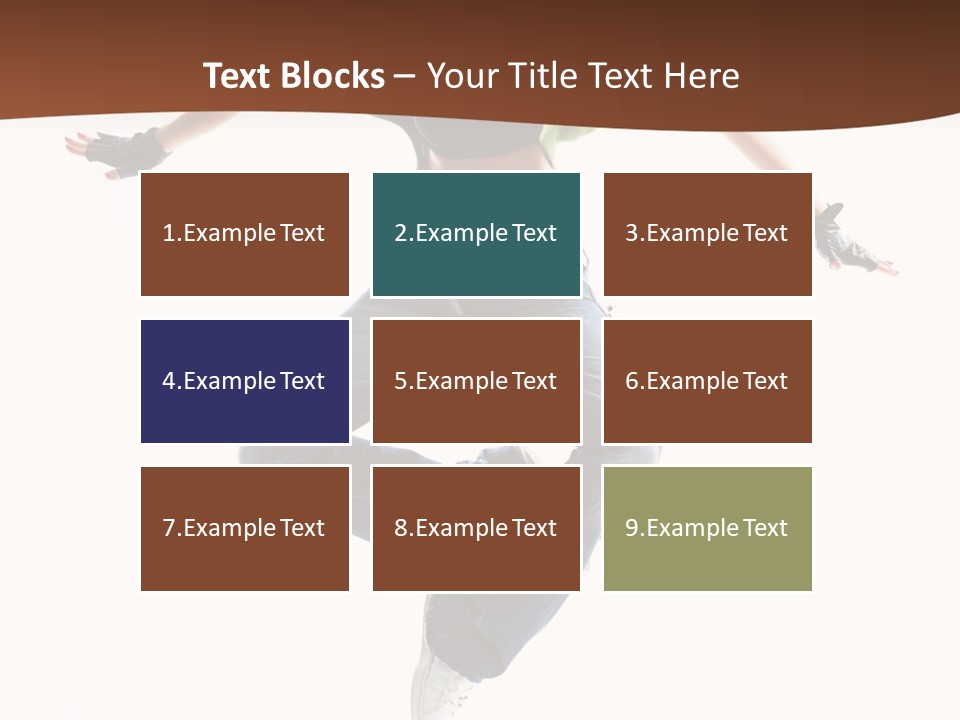 Balance Teenager Performance PowerPoint Template