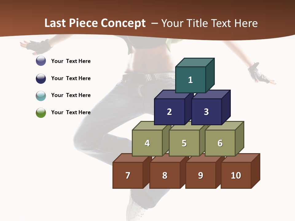Balance Teenager Performance PowerPoint Template