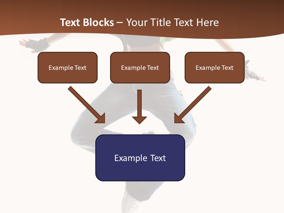 Balance Teenager Performance PowerPoint Template